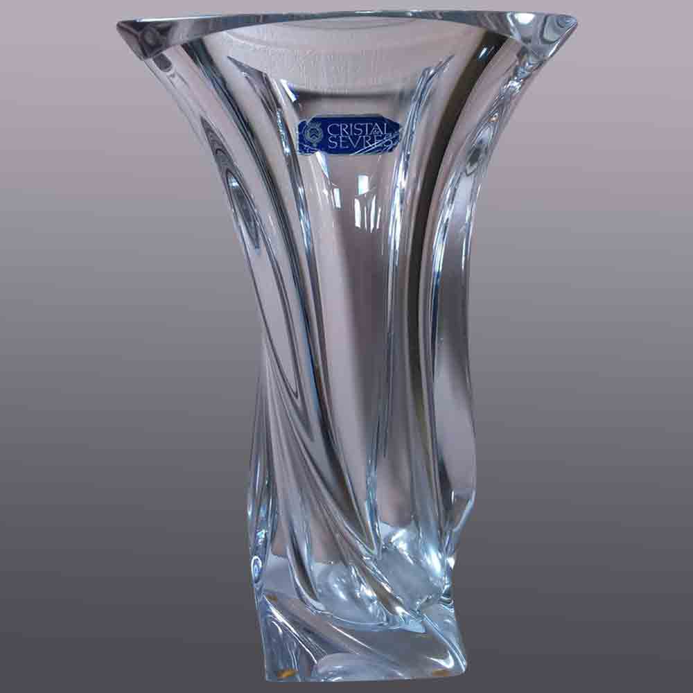 Vase en cristal de sèvres
